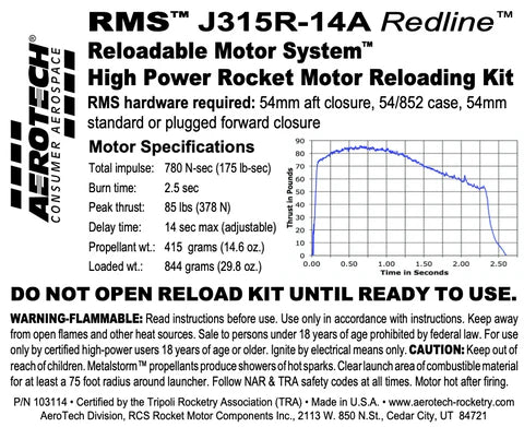 J315R-14A RMS 54/852