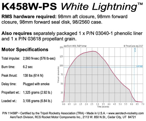 k458w-ps White lighting part number 11458p