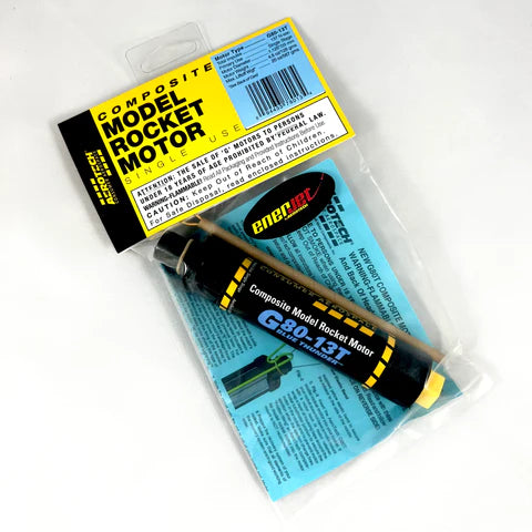 Enerjet G80-13T Motor MPN - 78013, mid-power motors are single-use composite propellant model rocket motor